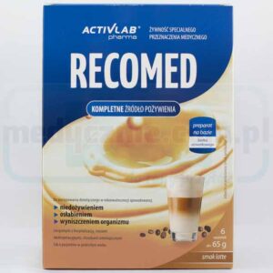 RecoMed koktail odżywczy latte 65g 1szt
